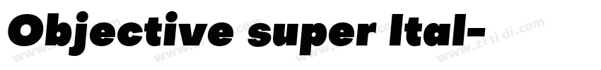 Objective super ltal字体转换